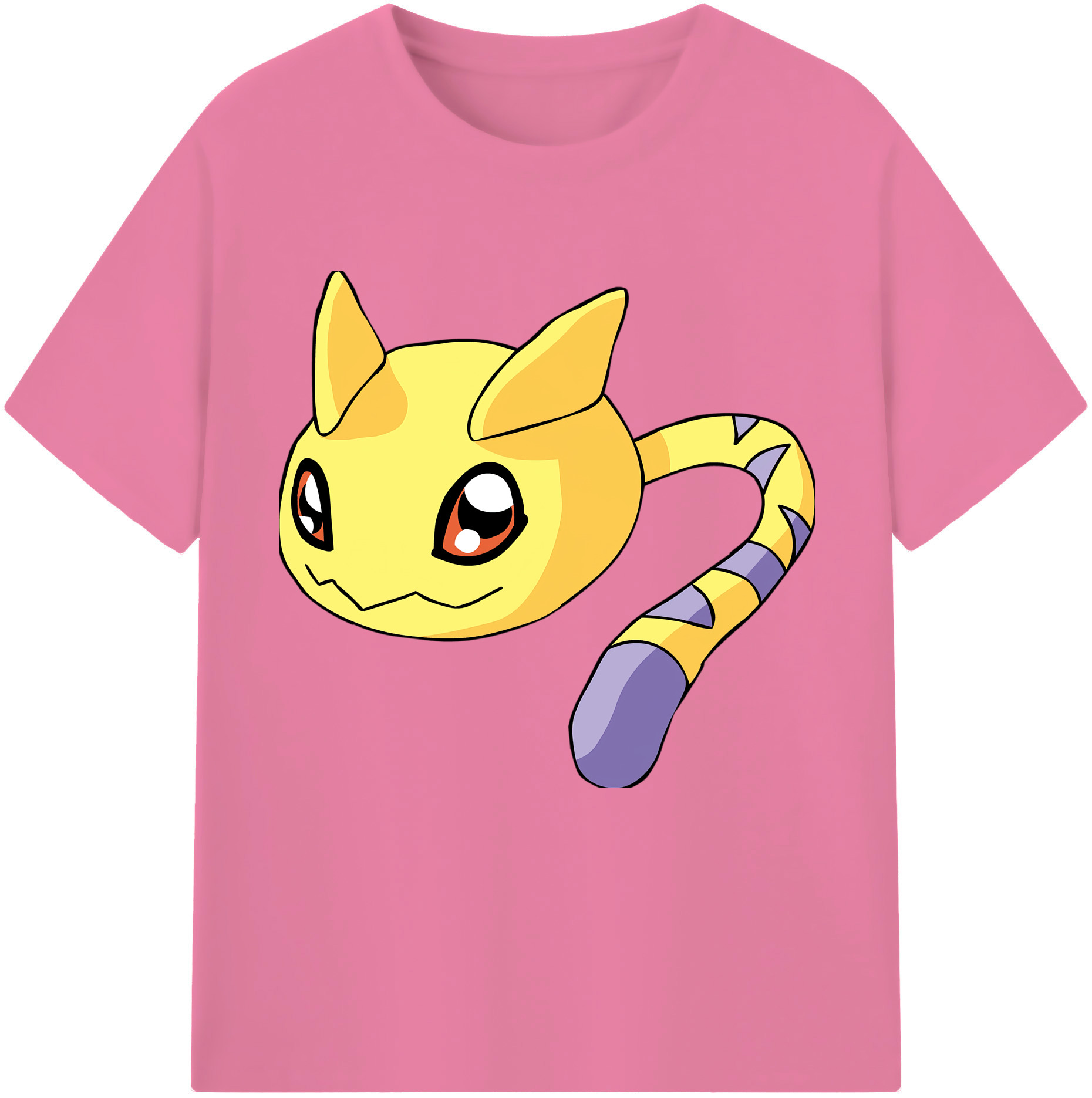 （画像用） Digimon デジタルモンスター/デジモン 綿100％半袖Tシャツ（フロントプリント）